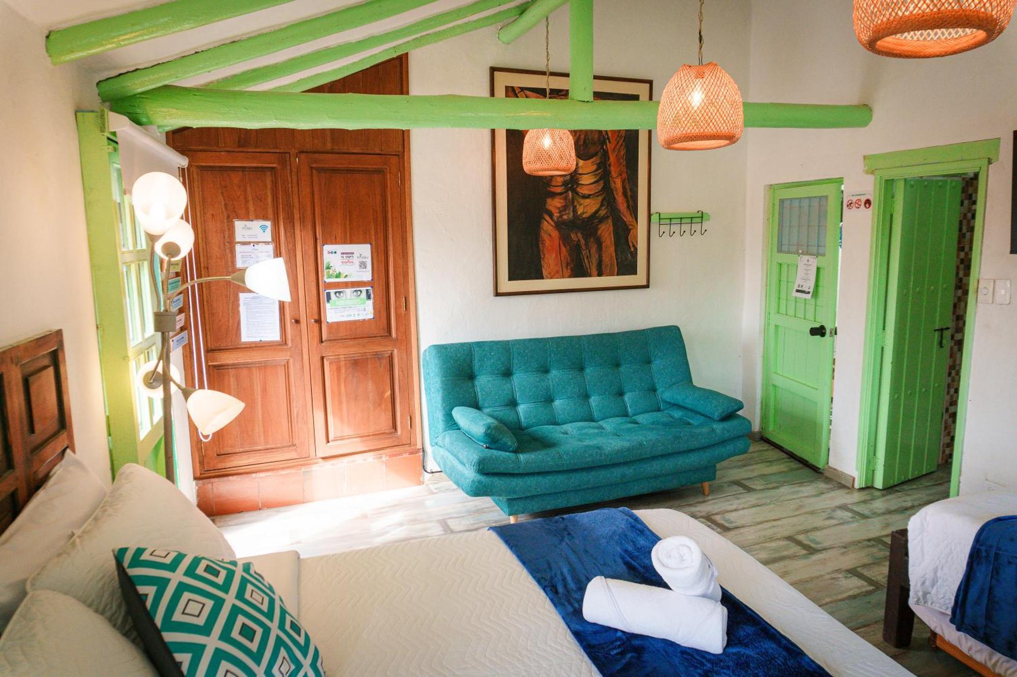 Apartamentos Y Habitaciones Le Colibri - Villa De Leyva Exterior foto