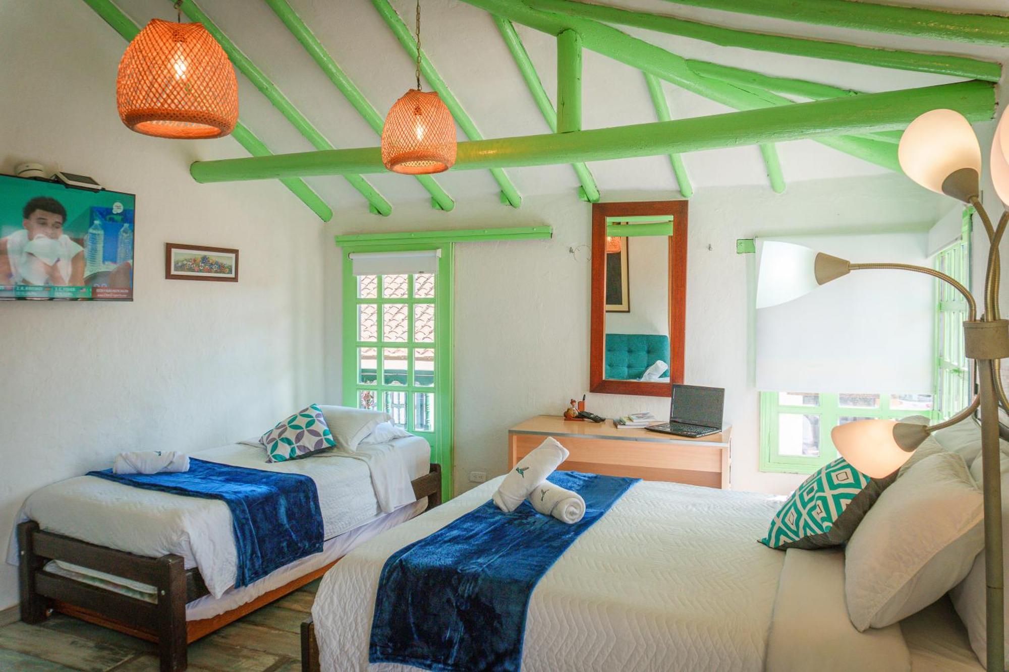 Apartamentos Y Habitaciones Le Colibri - Villa De Leyva Exterior foto
