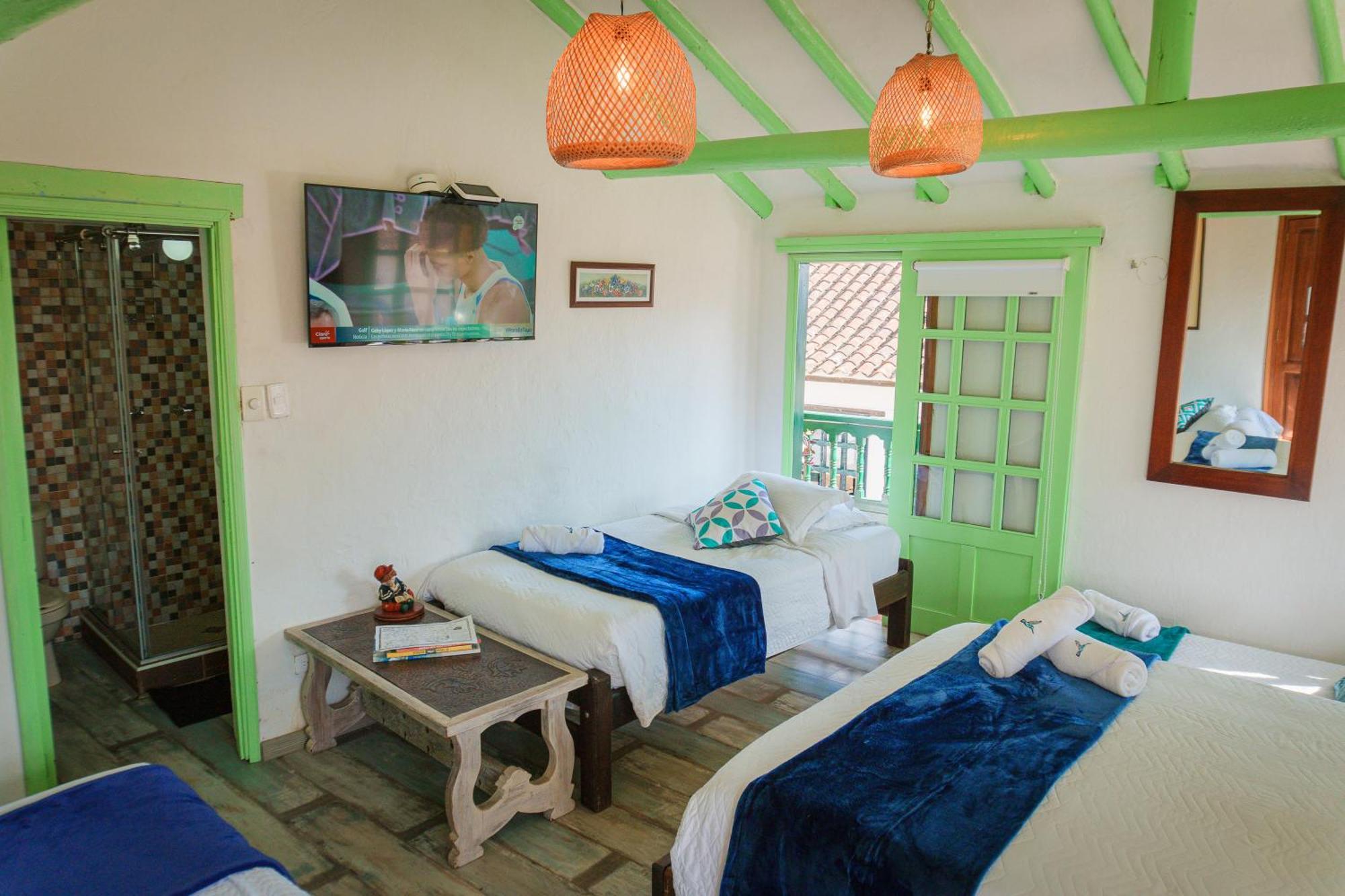 Apartamentos Y Habitaciones Le Colibri - Villa De Leyva Exterior foto