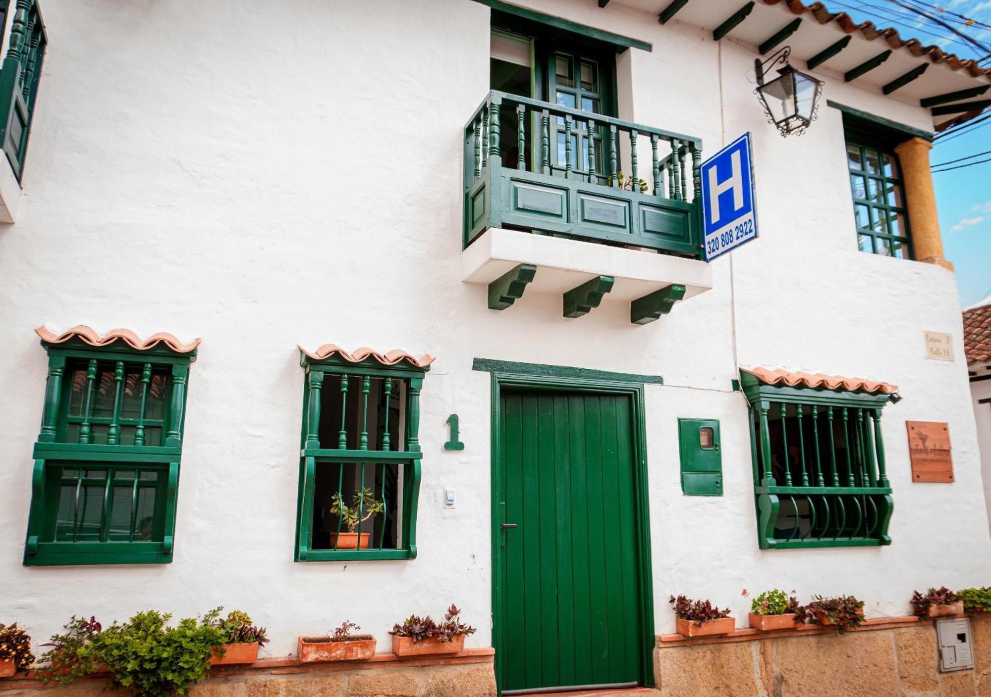 Apartamentos Y Habitaciones Le Colibri - Villa De Leyva Exterior foto