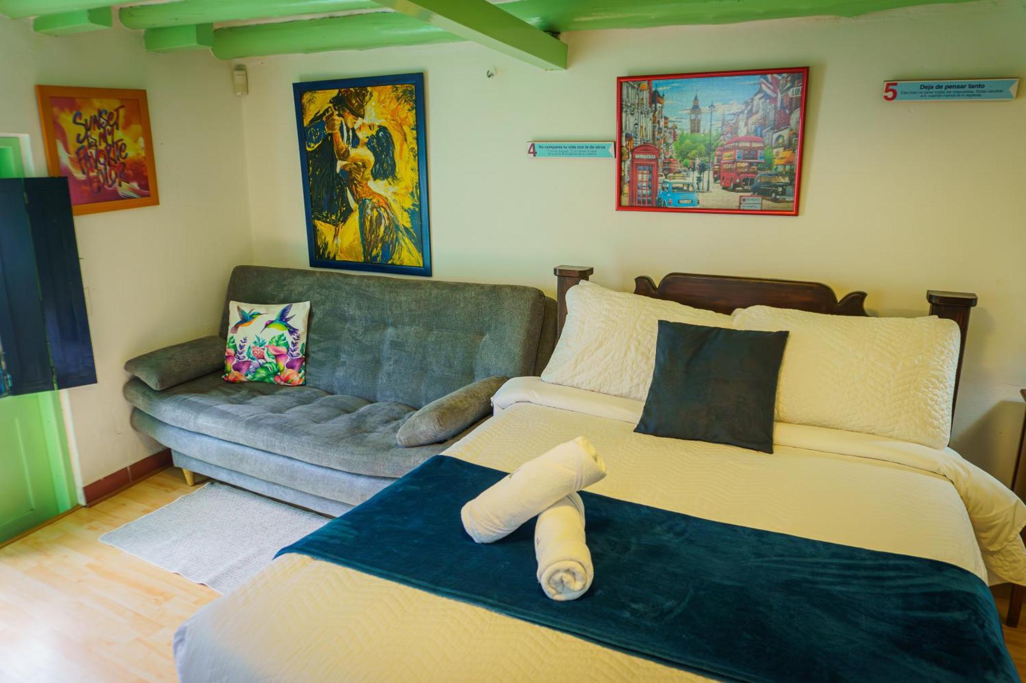 Apartamentos Y Habitaciones Le Colibri - Villa De Leyva Exterior foto